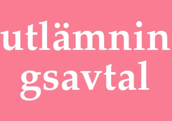 Synonym utlämningsavtal