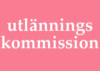 Synonym utlänningskommission