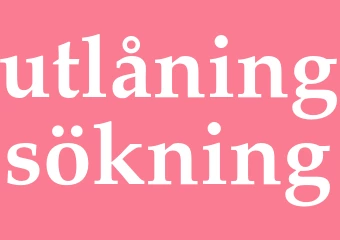 Synonym utlåningsökning