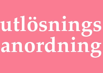 Synonym utlösningsanordning