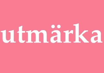 Synonym utmärka