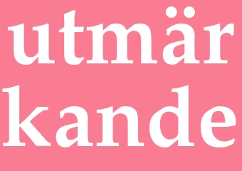 Synonym utmärkande