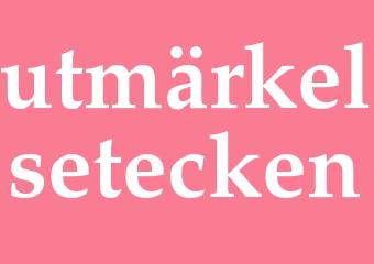 Synonym utmärkelsetecken