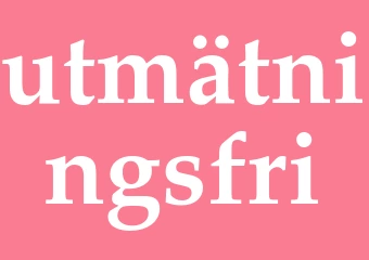 Synonym utmätningsfri
