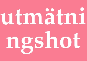 Synonym utmätningshot
