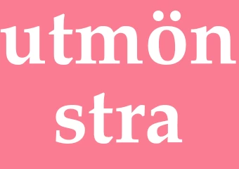 Synonym utmönstra