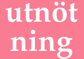 Synonym utnötning