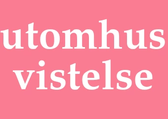 Synonym utomhusvistelse