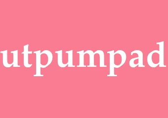 Synonym utpumpad