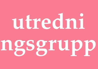 Synonym utredningsgrupp