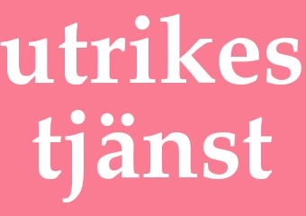 Synonym utrikestjänst