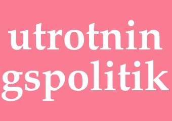 Synonym utrotningspolitik