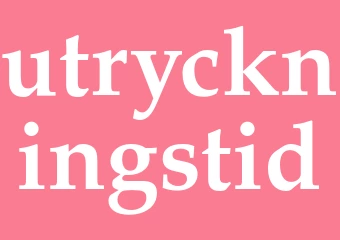 Synonym utryckningstid