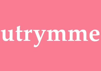 Synonym utrymme