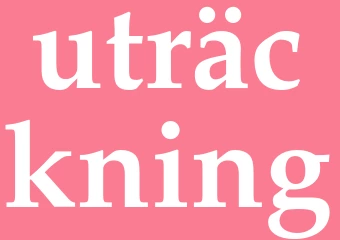 Synonym uträckning