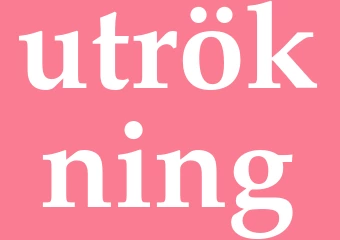 Synonym utrökning