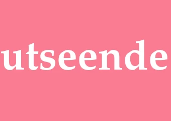 Synonym utseende