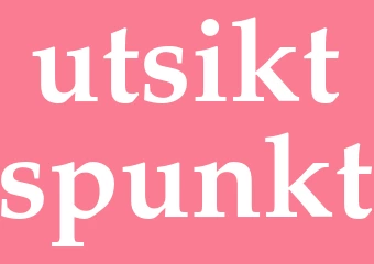 Synonym utsiktspunkt