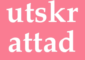 Synonym utskrattad