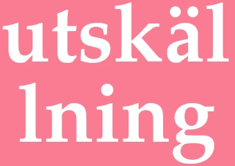 Synonym utskällning