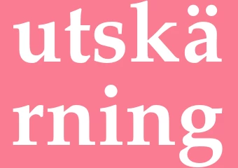 Synonym utskärning