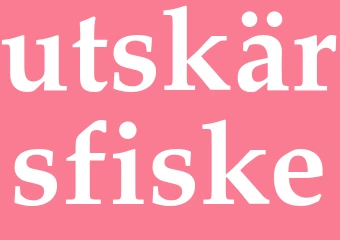Synonym utskärsfiske