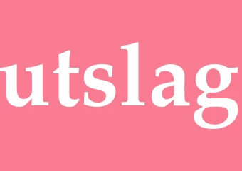 Synonym utslag