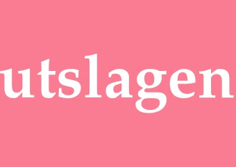Synonym utslagen
