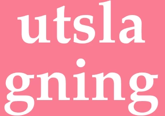 Synonym utslagning