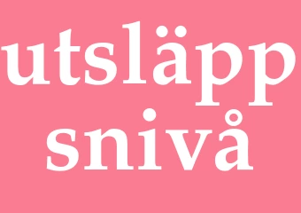 Synonym utsläppsnivå