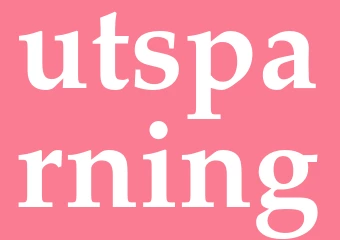 Synonym utsparning