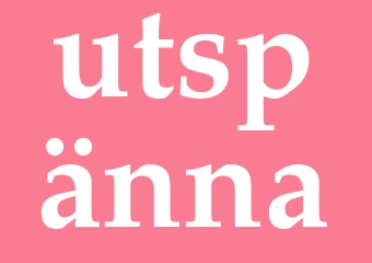 Synonym utspänna