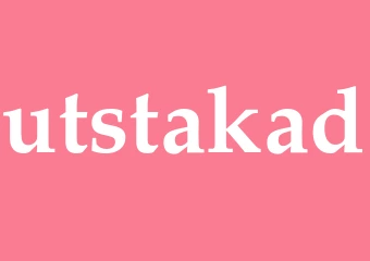 Synonym utstakad