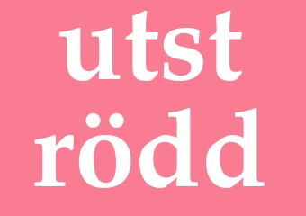 Synonym utströdd