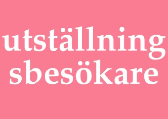 Synonym utställningsbesökare
