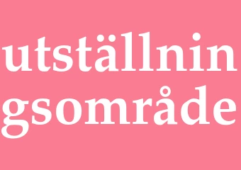 Synonym utställningsområde