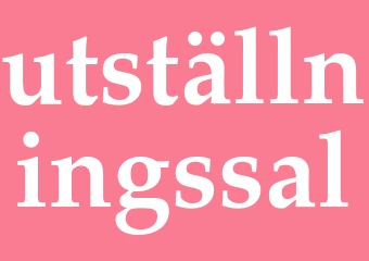 Synonym utställningssal