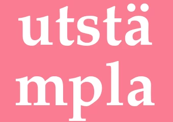 Synonym utstämpla