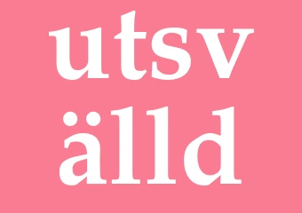 Synonym utsvälld