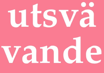 Synonym utsvävande
