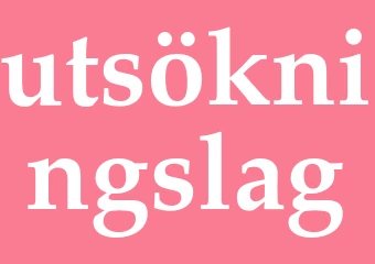 Synonym utsökningslag