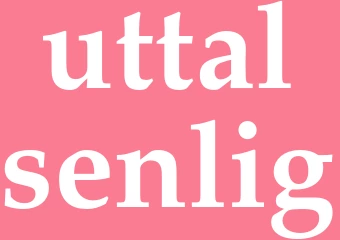 Synonym uttalsenlig