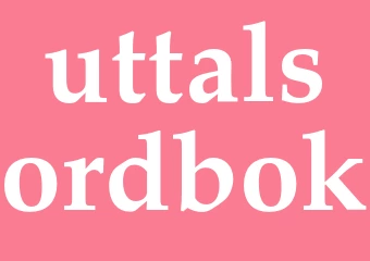 Synonym uttalsordbok