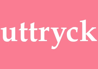 Synonym uttryck