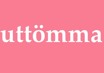 Synonym uttömma