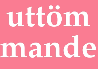 Synonym uttömmande