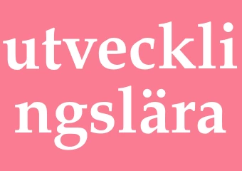 Synonym utvecklingslära