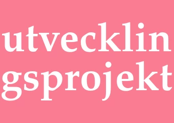 Synonym utvecklingsprojekt