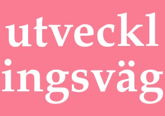 Synonym utvecklingsväg