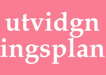 Synonym utvidgningsplan
